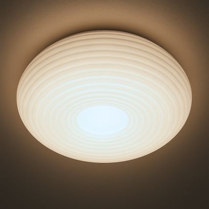 Stropní svítidlo PULSO 3xE27/15W/230V pr. 42 cm bílá