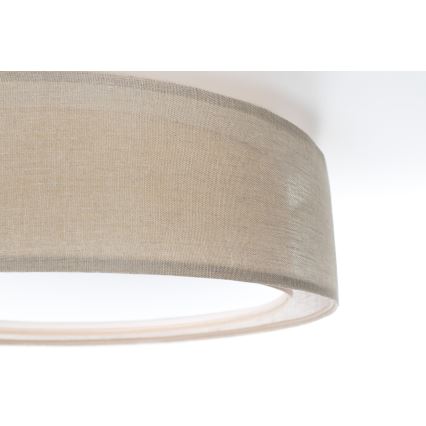 Stropní svítidlo PURO 2xE27/40W/230V pr. 50 cm béžová