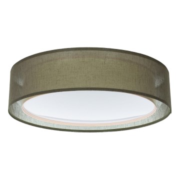 Stropní svítidlo PURO 2xE27/40W/230V pr. 50 cm zelená