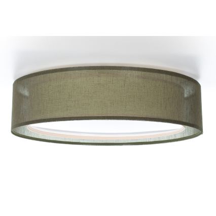 Stropní svítidlo PURO 2xE27/40W/230V pr. 50 cm zelená