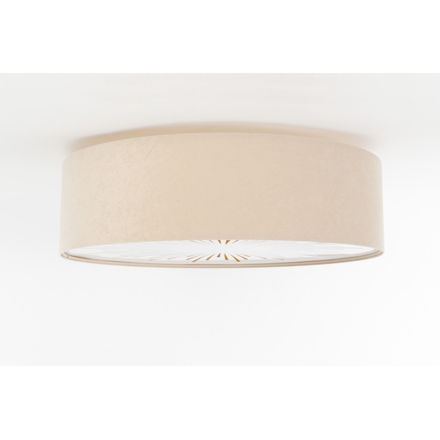 Stropní svítidlo RAYS 2xE27/60W/230V pr. 40 cm béžová