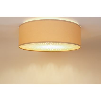 Stropní svítidlo RAYS 2xE27/60W/230V pr. 60 cm bílá