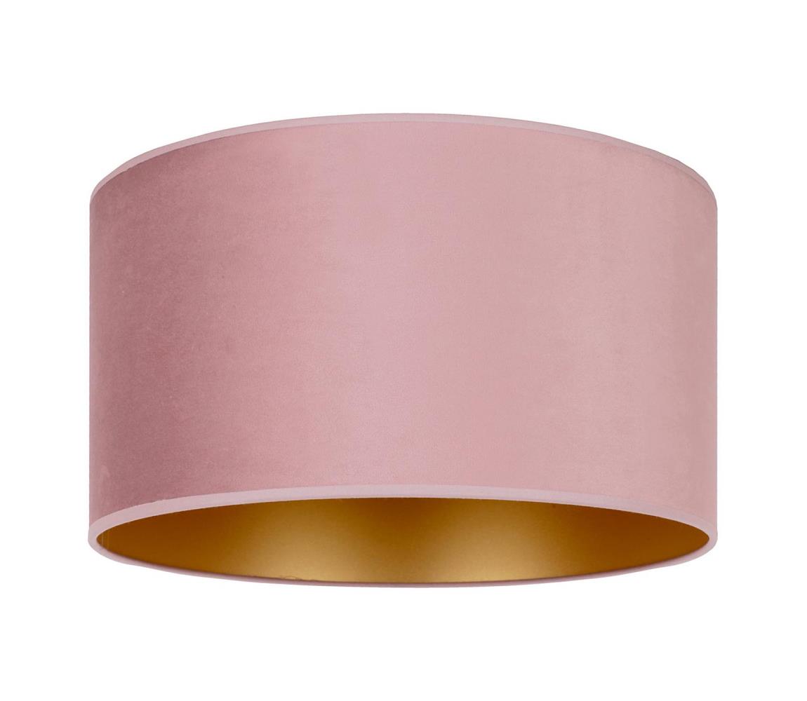 Duolla Stropní svítidlo ROLLER 1xE27/15W/230V pr. 40 cm růžová/zlatá DU83512