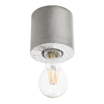 Stropní svítidlo SALGADO 1xE27/15W/230V beton