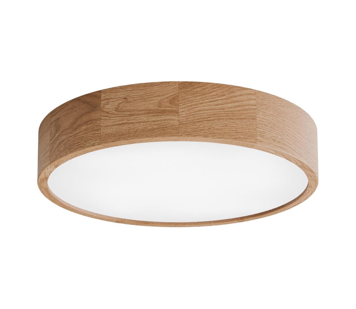 Stropní svítidlo se senzorem CLEO 4xE27/24W/230V pr. 47,5 cm dub 5907623622105 Hnědá – Alasans