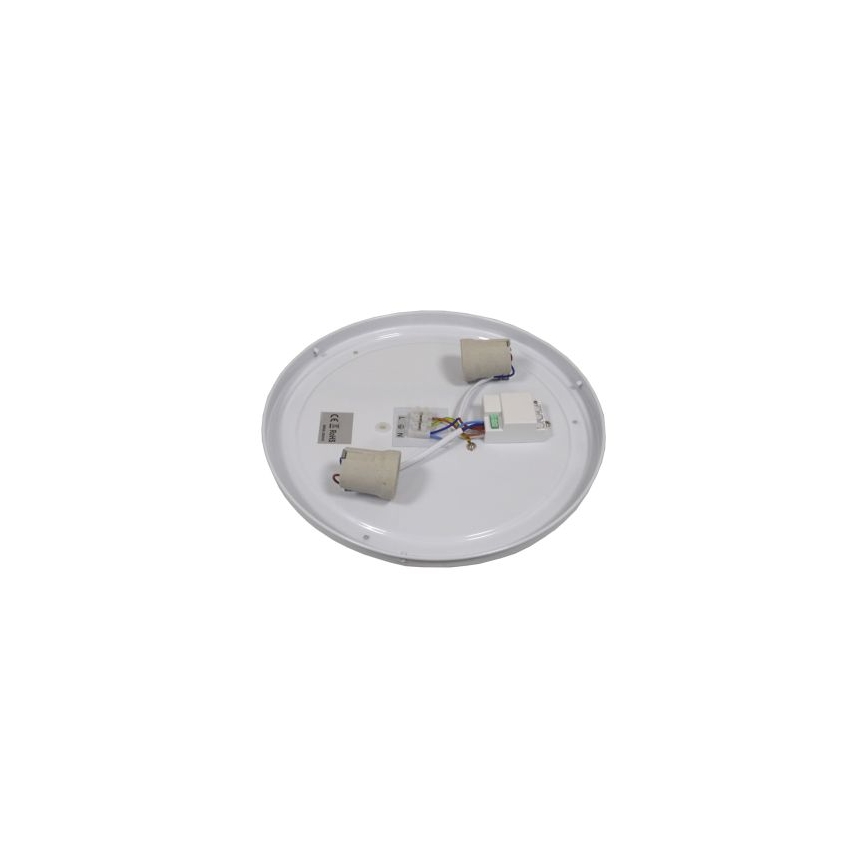 Stropní svítidlo se senzorem WILTON 2xE27/60W/230V pr. 33 cm antracit