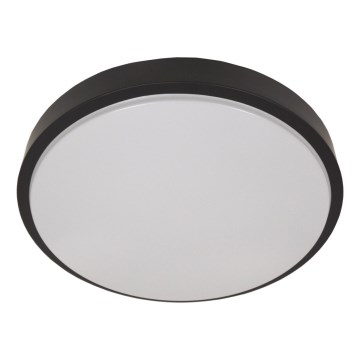 Stropní svítidlo se senzorem WILTON 2xE27/60W/230V pr. 33 cm černá
