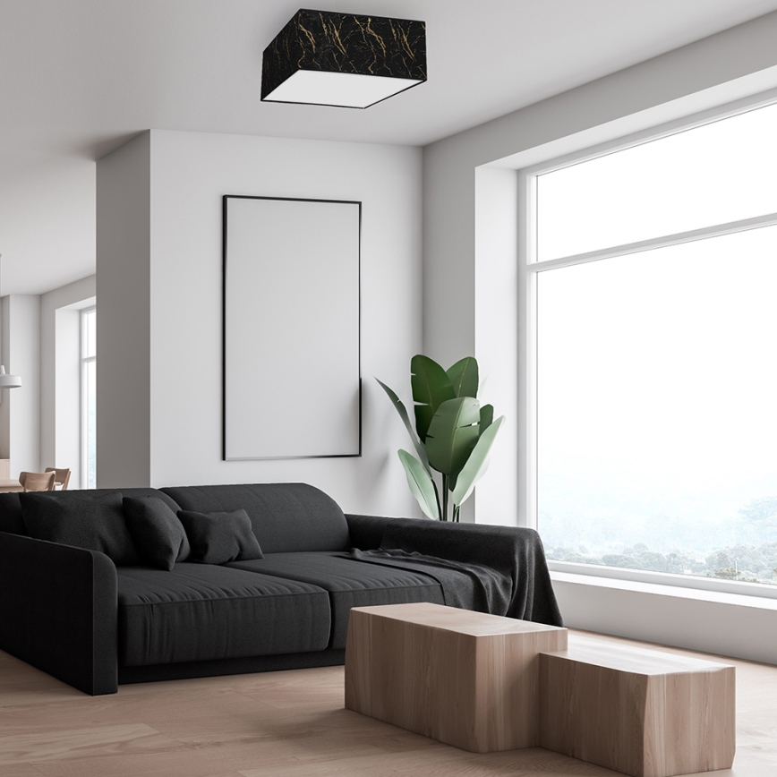 Stropní svítidlo SENSO 2xE27/60W/230V černá