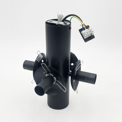 Stropní svítidlo SFERIO 4xE14/5W/230V černá/čirá