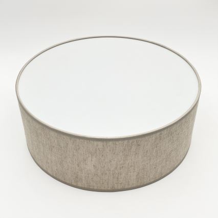 Stropní svítidlo SIRJA 1xE27/15W/230V pr. 35 cm béžová