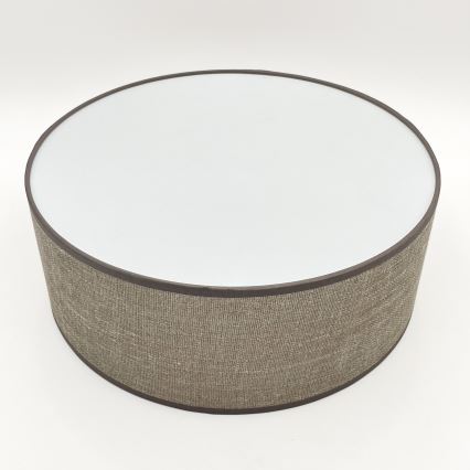 Stropní svítidlo SIRJA 1xE27/15W/230V pr. 35 cm hnědá