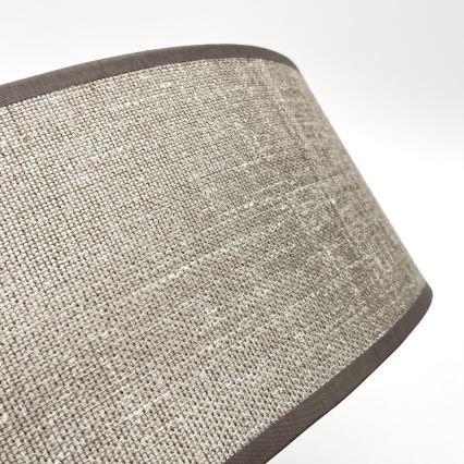 Stropní svítidlo SIRJA 1xE27/15W/230V pr. 35 cm hnědá