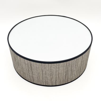 Stropní svítidlo SIRJA 2xE27/15W/230V pr. 35 cm hnědá