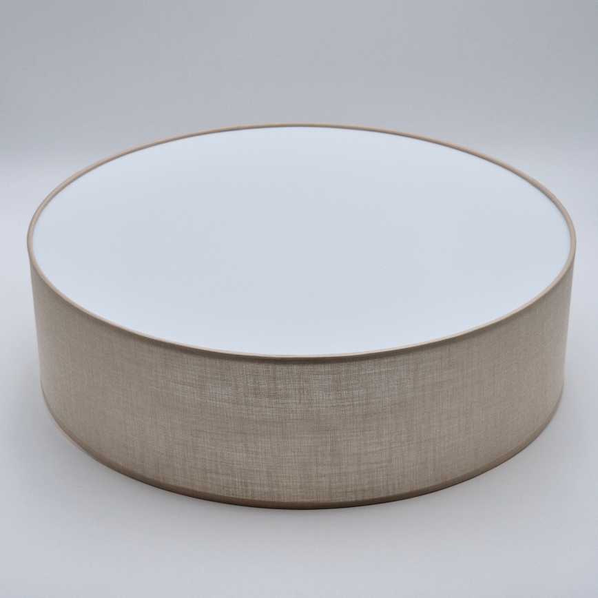 Stropní svítidlo SIRJA 2xE27/15W/230V pr. 45 cm béžová