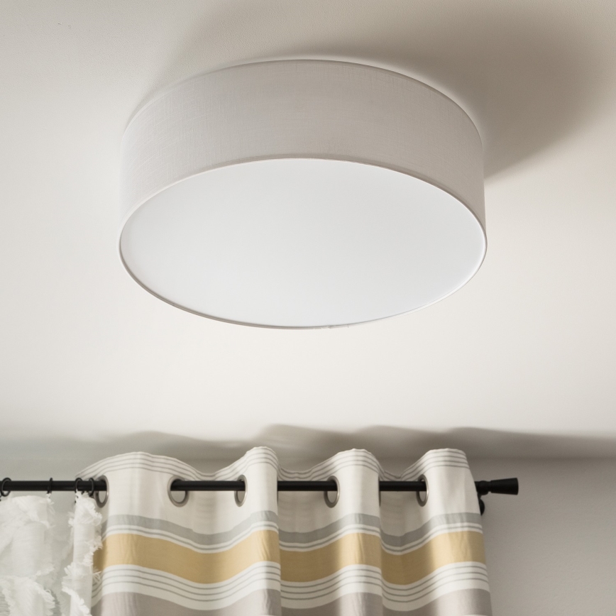 Stropní svítidlo SIRJA 2xE27/15W/230V pr. 45 cm bílá