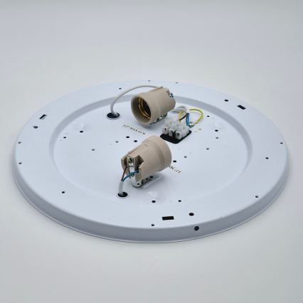 Stropní svítidlo SIRJA 2xE27/15W/230V pr. 45 cm bílá