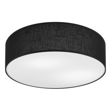 Stropní svítidlo SIRJA 2xE27/15W/230V pr. 45 cm černá
