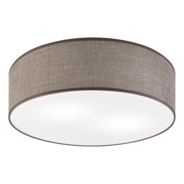 Stropní svítidlo SIRJA 2xE27/15W/230V pr. 45 cm hnědá