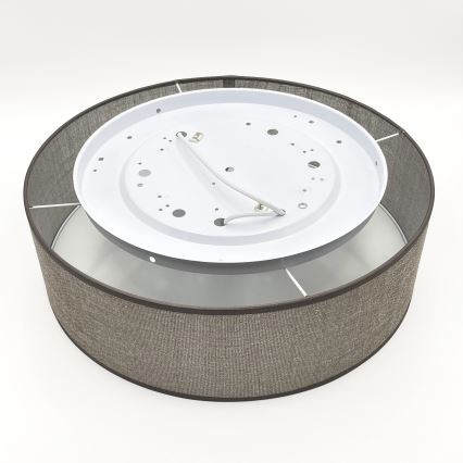 Stropní svítidlo SIRJA 2xE27/15W/230V pr. 45 cm hnědá