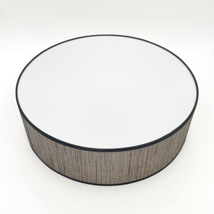 Stropní svítidlo SIRJA 2xE27/15W/230V pr. 45 cm hnědá