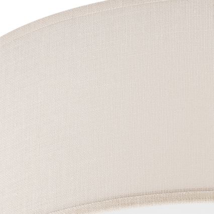 Stropní svítidlo SIRJA 2xE27/15W/230V pr. 45 cm krémová