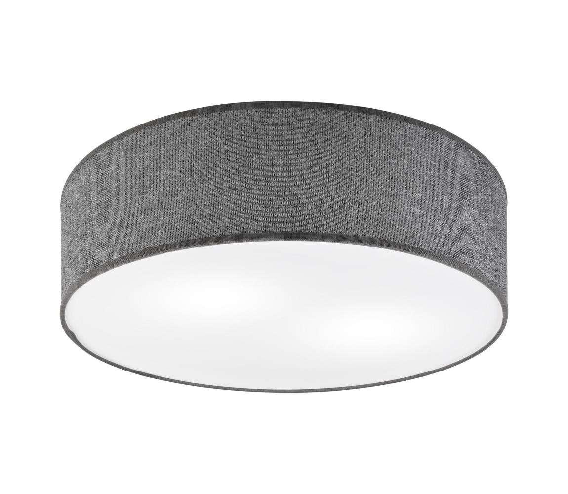 Stropní svítidlo SIRJA 2xE27/15W/230V pr. 45 cm šedá LM-2.183/PORTO GREY – Alasans