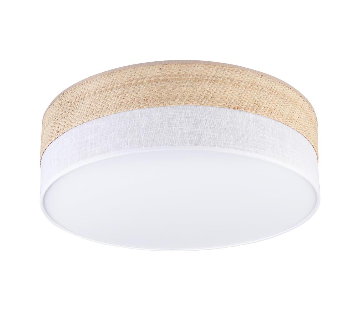 Stropní svítidlo SIRJA BOHO 2xE27/15W/230V pr. 45 cm béžová/bílá LM-2.296/BIAŁY – Alasans