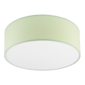 Stropní svítidlo SIRJA PASTEL 1xE27/60W/230V pr. 35 cm zelená