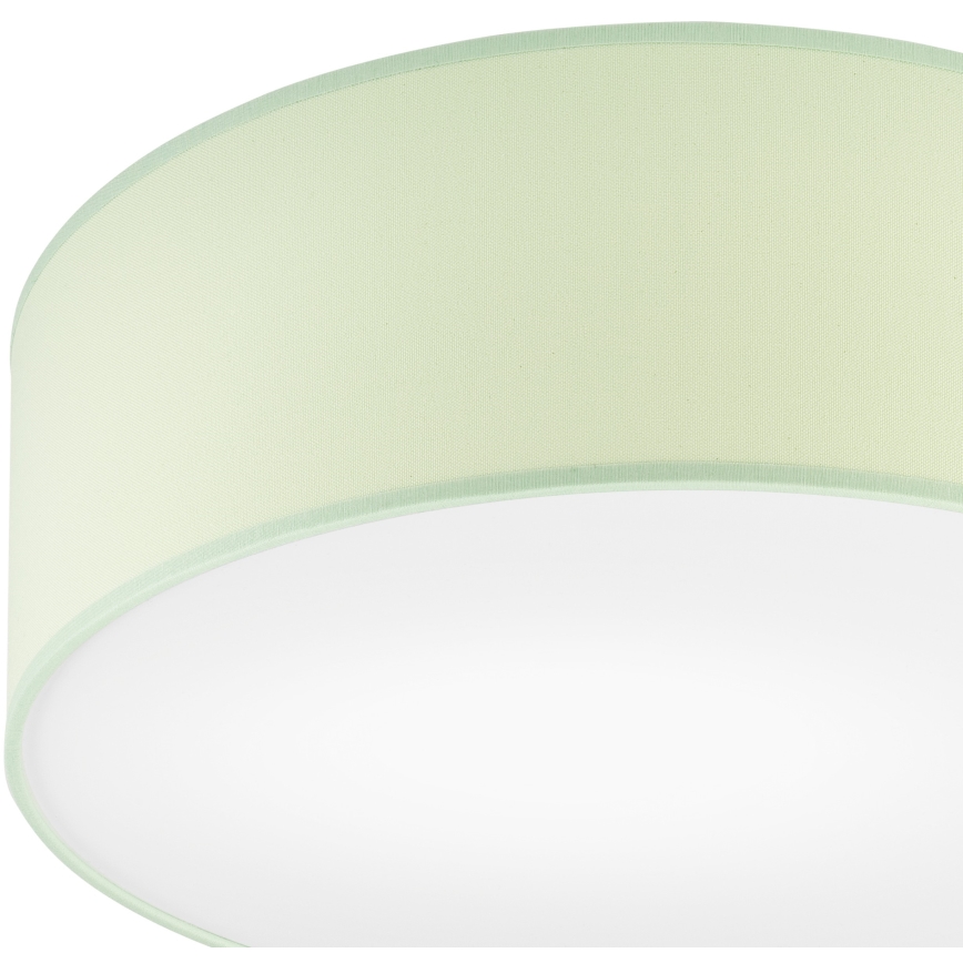 Stropní svítidlo SIRJA PASTEL 1xE27/60W/230V pr. 35 cm zelená