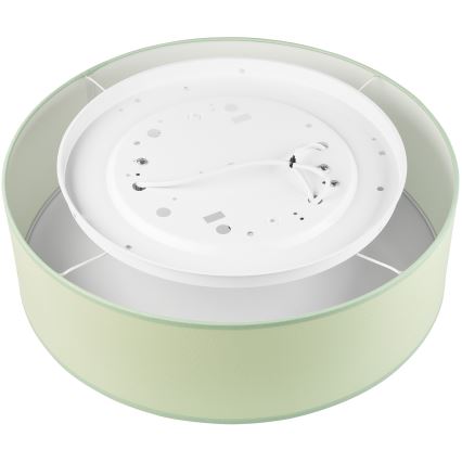 Stropní svítidlo SIRJA PASTEL 2xE27/15W/230V pr. 45 cm zelená