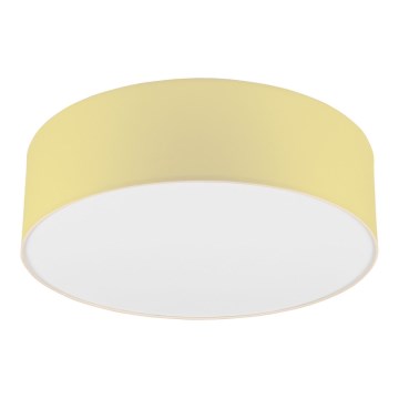 Stropní svítidlo SIRJA PASTEL 2xE27/15W/230V pr. 45 cm žlutá