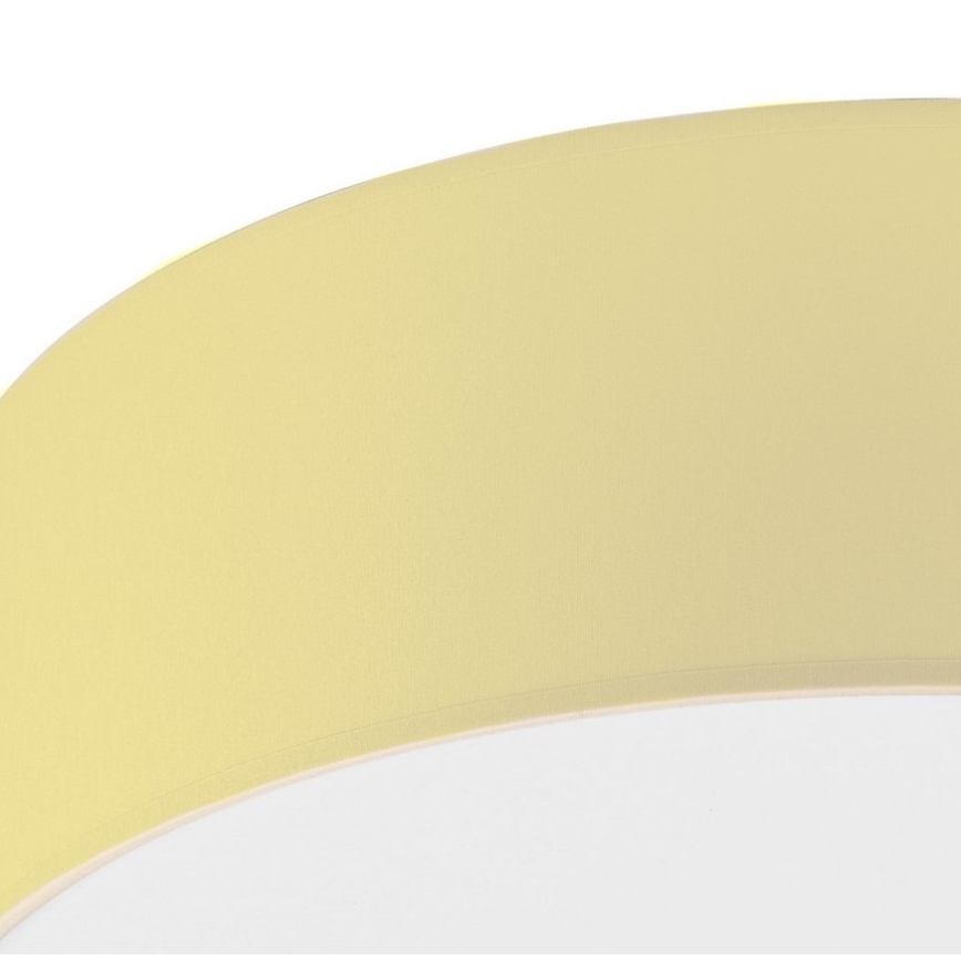 Stropní svítidlo SIRJA PASTEL 2xE27/15W/230V pr. 45 cm žlutá