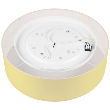 Stropní svítidlo SIRJA PASTEL 2xE27/15W/230V pr. 45 cm žlutá