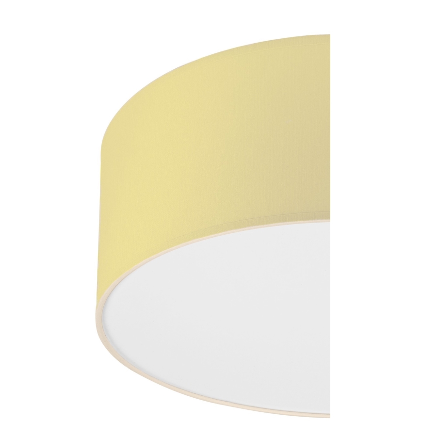 Stropní svítidlo SIRJA PASTEL DOUBLE 2xE27/15W/230V pr. 35 cm žlutá