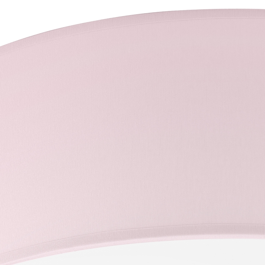 Stropní svítidlo SIRJA PASTEL DOUBLE 4xE27/15W/230V pr. 45 cm růžová