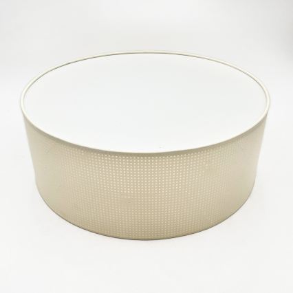 Stropní svítidlo SIRJA PLISADO 2xE27/15W/230V pr. 35 cm krémová