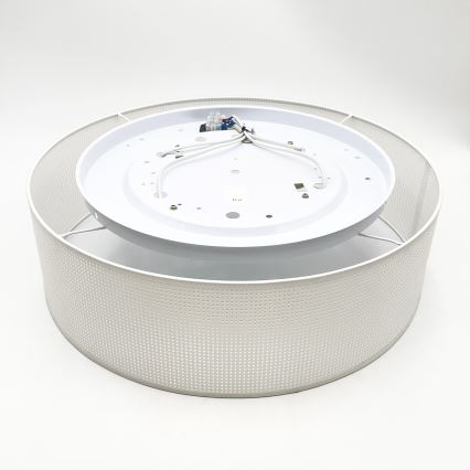 Stropní svítidlo SIRJA PLISADO 4xE27/15W/230V pr. 45 cm bílá