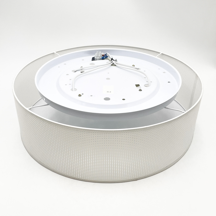 Stropní svítidlo SIRJA PLISADO 4xE27/15W/230V pr. 45 cm bílá