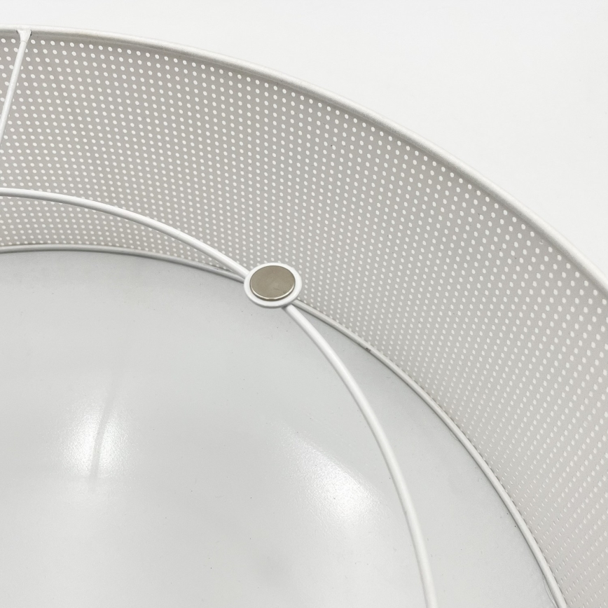 Stropní svítidlo SIRJA PLISADO 4xE27/15W/230V pr. 45 cm bílá