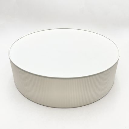 Stropní svítidlo SIRJA PLISADO 4xE27/15W/230V pr. 45 cm bílá