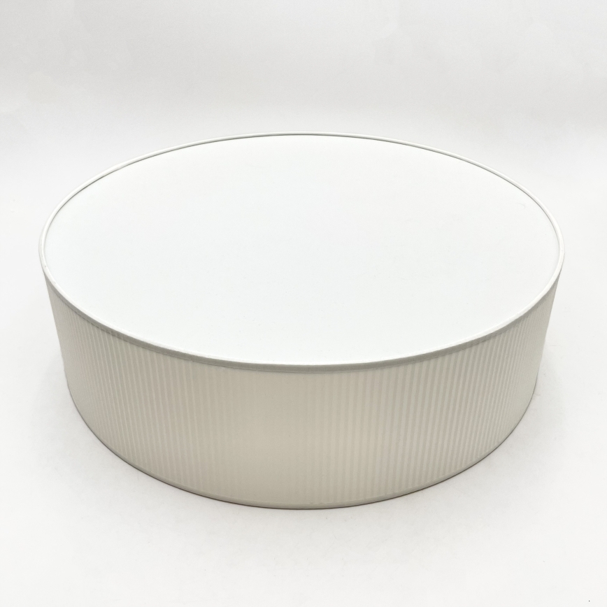 Stropní svítidlo SIRJA PLISADO 4xE27/15W/230V pr. 45 cm bílá