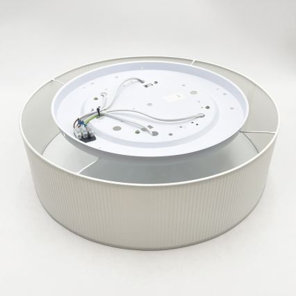 Stropní svítidlo SIRJA PLISADO 4xE27/15W/230V pr. 45 cm bílá