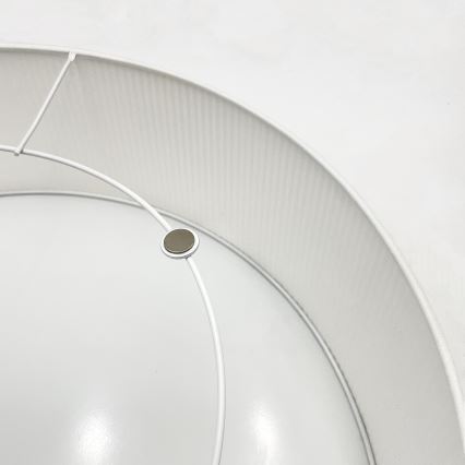 Stropní svítidlo SIRJA PLISADO 4xE27/15W/230V pr. 45 cm bílá
