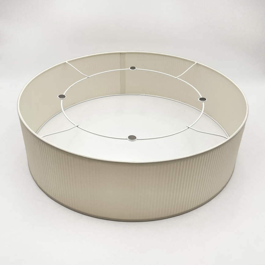 Stropní svítidlo SIRJA PLISADO 4xE27/15W/230V pr. 45 cm krémová