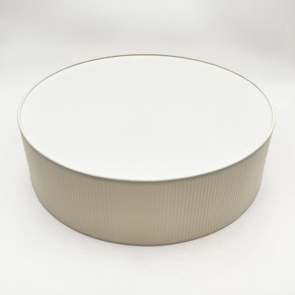 Stropní svítidlo SIRJA PLISADO 4xE27/15W/230V pr. 45 cm krémová