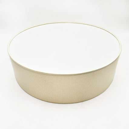 Stropní svítidlo SIRJA PLISADO 4xE27/15W/230V pr. 45 cm krémová