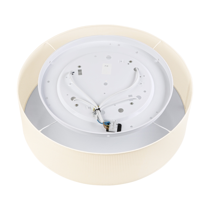 Stropní svítidlo SIRJA PLISADO 4xE27/15W/230V pr. 45 cm krémová