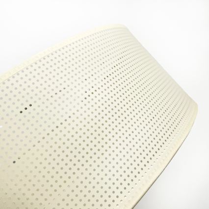 Stropní svítidlo SIRJA PLISADO 4xE27/15W/230V pr. 45 cm krémová