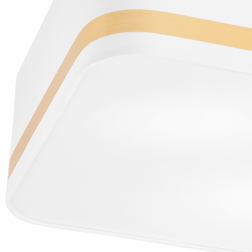 Stropní svítidlo SIRJA SQUARE 2xE27/60W/230V 35x35 cm bílá