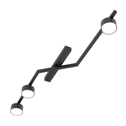 Stropní svítidlo SKAN 3xGX53/12W/230V černá